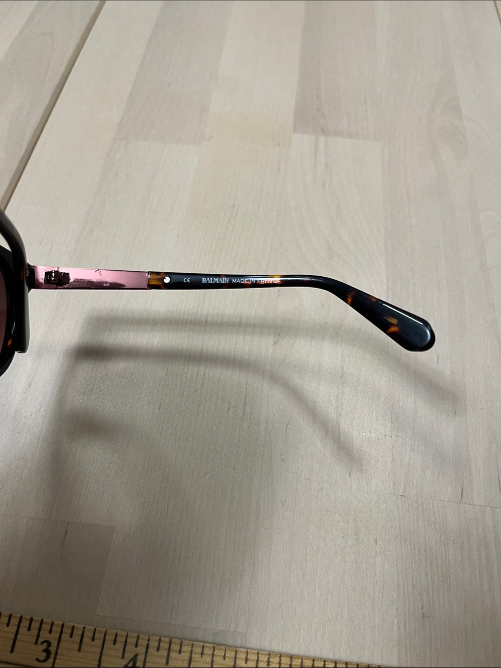 Balmain Dark Tortoise Shell w/ Copper Trim BL2072B Women’s Cat Eye Sunglasses - Picture 12 of 16